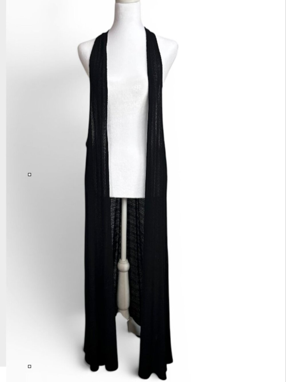 Sleeveless Duster or Beach Cover-up